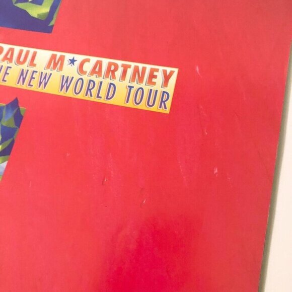 1993  Paul McCartney New World Tour Concert Program Tour Book Beatles - Picture 2 of 16
